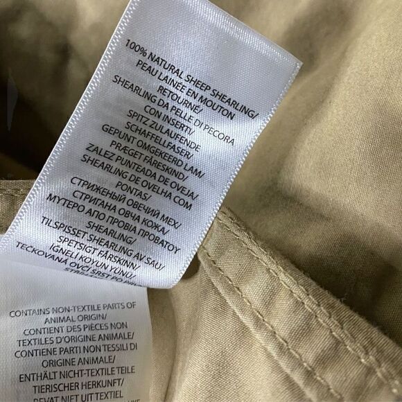 Polo Ralph Lauren Mens Khaki Shearling Patch Wading Jacket New with Tags XXL - Picture 13 of 15